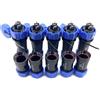 bayzconn 5 Pezzi SP21 2 poli Aeronautica Connettore, IP68 Impermeabile 2Pin Nessuna Saldatura Richiesta Connettore Elettrico Maschio Spina e Femmina Presa Adattatore 500V 30A 12AWG Cavo (Cablaggio a Vite)