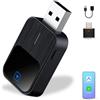 Sehawei CarPlay Wireless Adapter 2025 Upgrade CarPlay Dongle,Adapter 2 in 1 CarPlay & Android Auto Converts Wired to Wireless per iPhone, Plug and Play Adapter Compatible with iPhone iOS 10+/Android11+