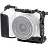 Nitze ZV-E10 II Cage, gabbia per fotocamera Sony ZV-E10 II, con 2 guide NATO integrate, scarpa Cold Shoe, impugnatura ergonomica, piastra a sgancio rapido per Arca-Swiss T-S14A