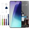 Duotipa Display LCD da 6,88, compatibile con Redmi 14C/ 14R/ A3 Pro/ A4 5G/ MI Poco C75 LCD Display Touchscreen Digitizer montaggio con kit di strumenti di riparazione, nero