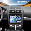 CAMECHO 4+128G 9 Pollici Navi Autoradio per Porsche Cayenne 2002-2010 con Telecamera Posteriore, Android 15 Wireless Carplay Android Bluetooth Radio con WIFI GPS FM/RDS + Canbus IPS Touchscreen