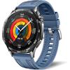NicMool 22mm Cinturino per Huawei Watch GT 7/7Pro/6/6 Pro/5/5 Pro/4/3 46mm | per Huawei Watch GT 2/1 46mm,Watch 4/3 Pro 46mm,Regolabile Intrecciato Nylon Complesso Silicone Braccialetto Cinturino