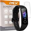 REY Pack 7X Pellicola salvaschermo per Honor Band 5, qualità Premium