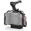TILTA GH6 Gabbia per fotocamera + maniglia superiore TA-T15-A-B-2 Kit A per Panasonic GH6 Camera Rig (nero)