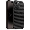 TF Skins Compatibile con iPhone 12 Pro, pellicola protettiva skin con protezione a 360°, super sottile e resistente (carbonio nero)