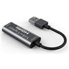 Mokeum Scheda di acquisizione video, HDMI a USB 2.0 Scheda di acquisizione video 1080p HD Live e registrazione video Scheda di acquisizione audio per giochi, streaming, insegnamento, videoconferenza