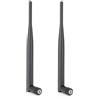 CCYLEZ Antenna WiFi a doppia banda, 2 pezzi, antenna 6DBI ad alto guadagno, connettore femmina SMA, antenne di rete per router Wi-Fi wireless e dispositivi di rete