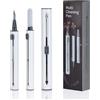 Lychee Pulitore Airpod, kit di pulizia del telefono, kit di pulizia Airpod per telefono, AirPods, auricolari, custodia di ricarica, Lychee 3-in-1 Multi-Purpose Earbud Pen Facile da pulire