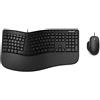Microsoft Ergonomic Desktop - Keyboard and mouse set - USB - UK - black