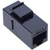 Keple RJ45 Accoppiatore RJ45 Presa Connettore Plug Ethernet Femmina a Femmina Adattatore per STP CAT6, CAT5, CAT5e LAN Cavo di Rete Prolunga & Keystone Wall Faceplate | Nero