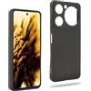 REY Cover in Gel TPU Nera per ZTE Nubia Music, Ultra Sottile 0,33 mm, Morbido Flessibile, Custodia Silicone