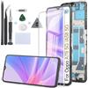 RongZy LCD Schermo per Oppo A78 5G di Ricambio Display Touch Screen Digitizer Parti di Riparazione per Oppo A58 5G LCD Display con Strumenti(Nero con Cornice, 6.56)