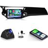 NHOPEEW 4+64G Android Autoradio per Citroën C3 2009-2016 con Wireless Carplay e Android Auto - Schermo incell da 9 pollici Supporto WiFi GPS Comandi al volante + Telecamera di retromarcia, Canbus