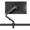 HILLPORT Braccio Monitor Singolo Staffa Monitor Scrivania Braccio Supporto LED LCD 17-34 Pollici, Vesa 75 mm e 100 mm, 2-9kg, Molla a Gas Nero, M5B