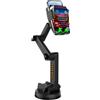 HAMON Porta Cellulare Auto, Porta Telefono Auto 360° di Rotazione Supporto per Cellulare Auto con Ventosa per il Cruscotto Parabrezza Adatto a Smartphone