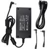 WoskjXas 180W 19.5V 9.23A Caricabatterie per MSI GF62 GF63 GF65 GF75 GS63 GS65 GS66 GS73 GS40 GS43 GS75 GE62 GE70 GE72 GL72, Adattatore di Alimentazione with con 2 Altri Connettori
