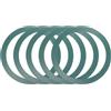 QUARKZMAN 5 Pcs Anello Adattatore magnetica, Kit Di Conversione Universale Per Caricatore Wireless magnetica Adesivo Anello Per Custodia Telefono, Verde