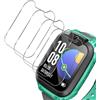 TUTUO 4 Pezzi Pellicola Compatibile con IMOO Watch Phone Z1 Vetro Temperato, Durezza 9H HD Transparent Vetro, Proteggi Schermo Installazione Facile, Anti graffio Pellicola Protettiva