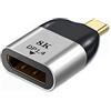 Cablecc - Adattatore convertitore da USB-C tipo C a Displayport, 4 K, 2 K, 60 Hz, per tablet e telefono e computer portatile