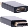REY Adattatore Convertitore DP, DisplayPort, maschio a HDMI femmina, 1080p 4K