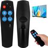 LYPPUL Telecomando Universale per TV con Grande Pulsante per Anziani, Anziani, Telecomando Universale per TV e cavi, dispositivi IR, facile da usare e configurare