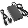 QYD Alimentatore 120W Caricatore Compatibile con HP Thunderbolt Dock 120W G4 4J0A2AA 4J0A2AA#ABA,HP Thunderbolt Dock 120W G2 2UK37AA G2 HSN-IX01 Docking Station 677762-001 693709-001 Caricabatterie
