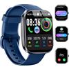 uaue AI Smart Watch da uomo e da donna, 1,91 con ChatGPT-AI e funzione telefono, orologio da polso / monitor del sonno, contapassi, 110+ modalità sportive, orologio sportivo, IP68, impermeabile, per