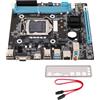 Bewinner Scheda Madre Gaming H81, Scheda Madre PC LGA 1150 Micro ATX con DDR3 a Doppio Canale, Supporto NVMe M.2, Scheda Madre Computer SATA 6Gbps M.2 NVMe NGFF