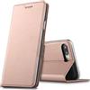 Verco iPhone 7 Plus Cover, Custodia a Libro Pelle PU per Apple iPhone 8 Plus Case Booklet Protettiva [magnetica integrata], Rosa