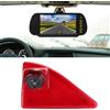 Dynavsal Luce freno HD telecamera posteriore con specchio retrovisore da 7 pollici, furgone, visione notturna impermeabile, ricambio per Renault Master dal 2010/NV400 dal 2010/Opel Vauxhall Movano dal 2010