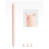ELETIUO Astuccio in morbido silicone compatibile con Apple Pencil di prima generazione, custodia protettiva con impugnatura per matita per orecchie (rosa, 1°)