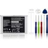 SwarKing Batteria di ricambio EB-BT545ABY compatibile con Samsung Galaxy Tab Active 4 Pro T630/Tab Active 4 Pro 5G T636 con toolkit