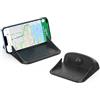 Omana Supporto universale per cellulare da auto in silicone per cruscotto, antiscivolo, supporto da scrivania, pesatura, tappetino compatibile con iPhone, Samsung, smartphone Android, dispositivi GPS e