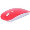 REY Mouse senza fili Mouse senza fili, Slimline, rosso brillante