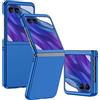 GIOPUEY Cover Compatibile con Motorola RAZR 60 Ultra, Materiale PC Rigido Custodia, Comodo e Liscio al Tatto Case，Antiurto, Anti-Impronta - Dark Blue