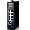 WIWAV WDH-8ET1GT1GF-POE 10/100Mbps Switch Ethernet industriale PoE a 10 porte non gestito con montaggio su guida DIN/montaggio a parete (senza ventola, -30 ℃ ~ 75 ℃)