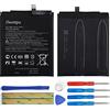 Duotipa Batteria di ricambio BM3L compatibile con batteria Xiaomi Mi 9 Mi9 con attrezzi