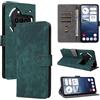 BELLA BEAR Cover Nothing Phone 3A, [Tecnologia di Blocco RFID] Custodia per Nothing Phone 3A, Custodia Nothing Phone 3A con [Supporto Scheda] [Funzione Kickstand]-Verde