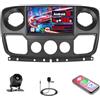 Inefala [4G+128G]Inefala Android 15 Autoradio per Renault Master/Opel Movano/Nissan NV400 2010-2021 con Wireless Carplay Android Auto, 10 Stereo Auto Bluetooth con Navi GPS WiFi RDS/FM SWC Retrocamera Mic