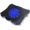 ENHANCE Supporto di Raffreddamento per Laptop da Gioco - Dispositivo di raffreddamento per laptop con 7 impostazioni di altezza e doppia porta USB per laptop da 17 pollici - 1 LED fan 800 giri/min