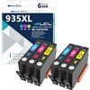 LCL Cartucce d'inchiostro Compatibile 935XL C2P24AE C2P25AE C2P26AE (6Pack 2C2M2Y) Sostituzione per HP Officejet Pro 6830 6230 6815 6835 6812 6820 6220 6836 OfficeJet 6220 6800 6822 6825