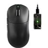 MAMBASNAKE X ATTACKSHARK X8ULTIMATE Mouse Da Gaming Wireless-Nero | Sensore PAW3950MAX,Frequenza Di Polling 8K,Ultraleggero 59G,BT/2.4G/Type-C,42000 DPI,800mAh,Driver Web