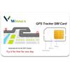 Winnes Scheda SIM compatibile con 2G e 4G per il tracker GPS Winnes Tkmars Scheda SIM 4G Solo dati, nessuna voce, nessun SMS, app Android iOS Plug and Play (Prova di un giorno)