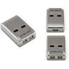 KALEA-INFORMATIQUE Box di condivisione USB 2.0 AUTOMATICO, tipo switch, 2 porte, compatibile con la stampante