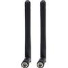 Fohevers Confezione da 2 antenneWiFi Adattatore femmina girevole connettore 90° 2DBi Omnidirezionale per segnale WiFi per router wireless