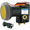 SCHWAIGER 340 Twin LNB Low Noise Blockconverter Sun Protect digitale resistente al calore Calotta LNB Accessori parabola per multi-switch Protezione dalle intemperie Contatti dorati antracite
