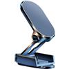 powerland Porta Telefono Auto Magnetico【Aggiornamento Doppio strato pieghevole】Porta Cellulare Magnetico con base pieghevole 360° Universale Cars Magnet Compatibile con iPhone Samsung Tutti gli Smartphone