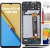 YHX-OU 6.6 Nero Kit Schermo LCD con Telaio per Samsung Galaxy A13 4G SM-A135F SM-A137F Touch Screen LCD Display di Ricambio con Pellicola di Protezione Schermo e Strumenti
