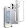 REY Cover in Gel TPU Trasparente per Samsung Galaxy S25 Edge, Ultra Sottile 0,33 mm, Morbido Flessibile, Custodia Silicone