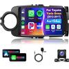 VECHTEL 4G 64G VECHTEL 9 Autoradio Bluetooth per Toyota Yaris Grmn 2012-2017 Carplay Android Auto, Android 15, DSP, 1280 * 720, Wi-Fi GPS Navi, Mirror Link, Radio RDS/FM 2 Din con telecamera posteriore AHD